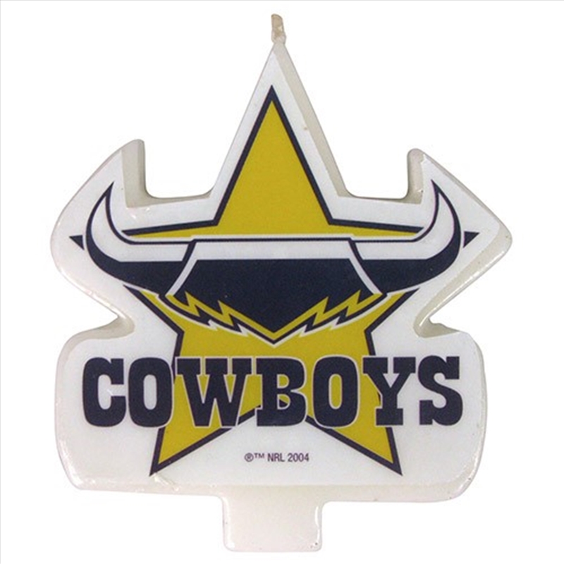 NRL: Cowboys - Logo Candle/Product Detail/Candles