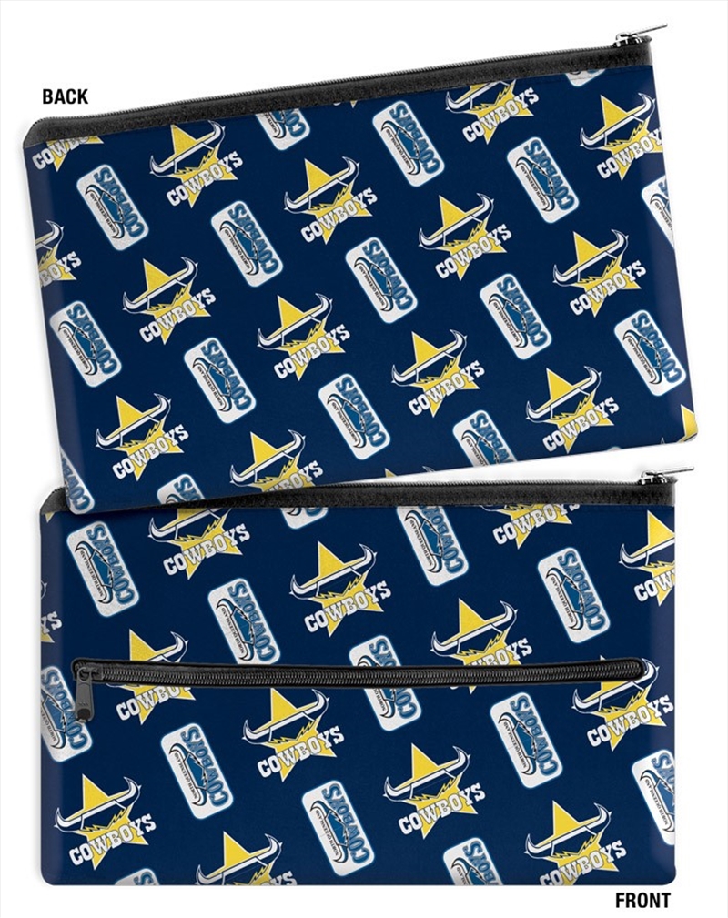 NRL: Cowboys - Large Pencil Case/Product Detail/Pencil Cases