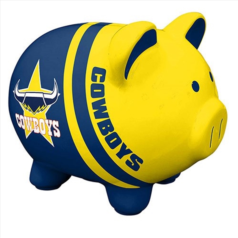 NRL: Cowboys - Piggy Bank/Product Detail/Collectables