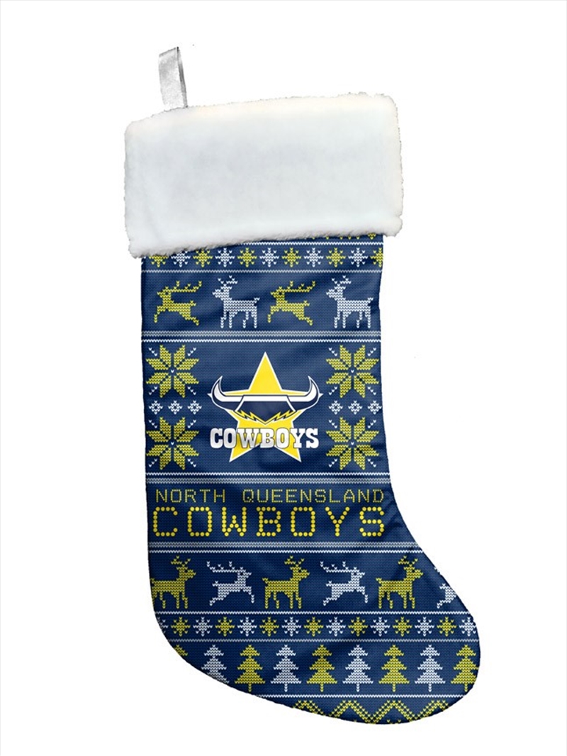 NRL: Cowboys - Xmas Stocking/Product Detail/Decor