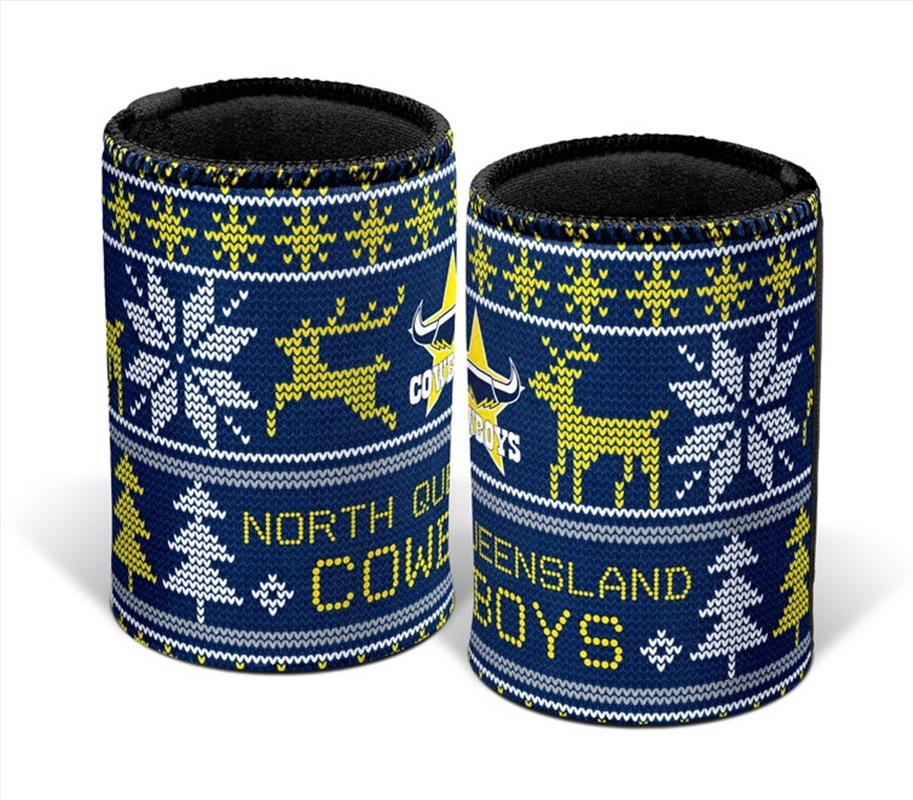 NRL: Cowboys - Xmas Can Cooler/Product Detail/Coolers & Accessories