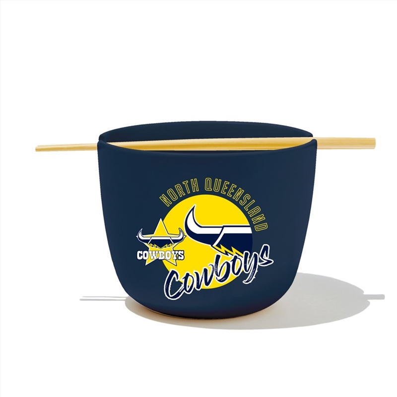 NRL: Cowboys - Noodle Bowl/Chopsticks/Product Detail/Diningware