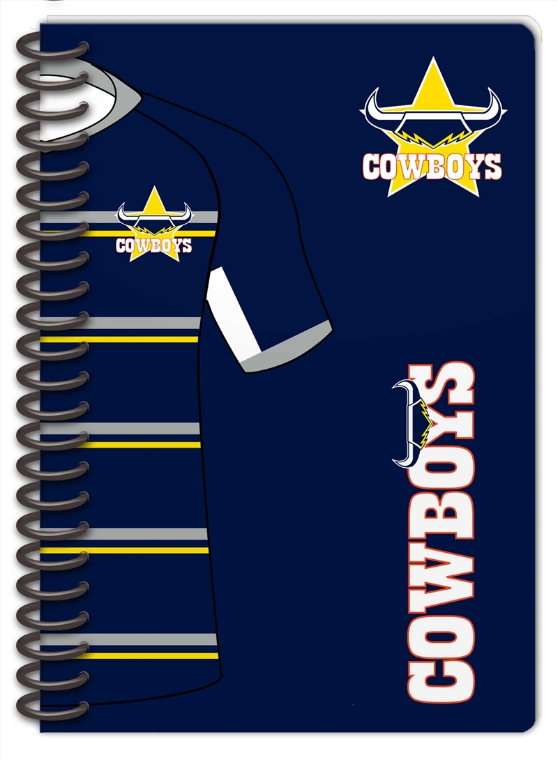 NRL: Cowboys - S/2 Notebook/Product Detail/Notebooks & Journals