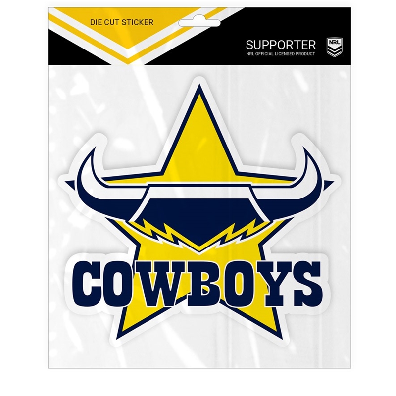 NRL: Cowboys - Logo Sticker/Product Detail/Stationery