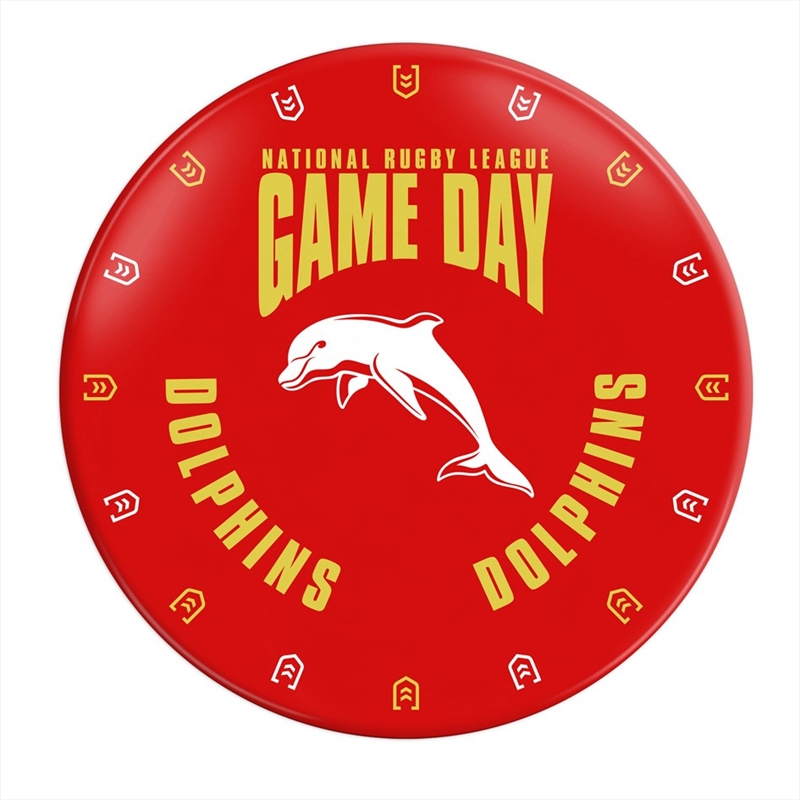NRL: Dolphins - Snack Plate/Product Detail/Diningware