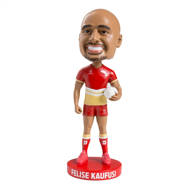NRL: Dolphins - Bobblehead: Felise Kaufusi/Product Detail/Figurines