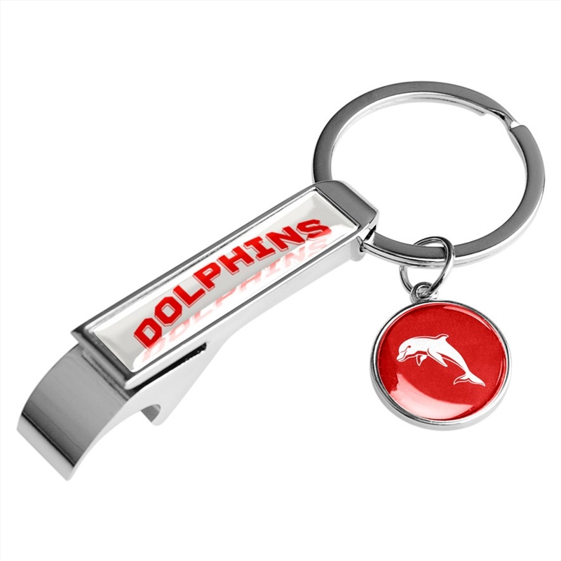 NRL: Dolphins - Bottle Opener Keyring/Product Detail/Keyrings