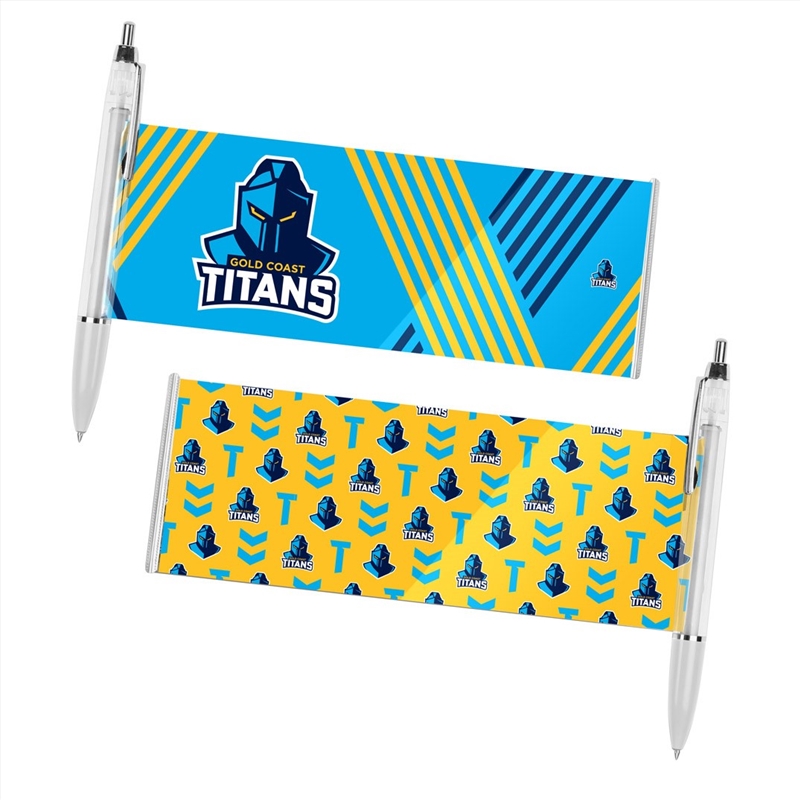 NRL: Gold Coast Titans - Banner Pen/Product Detail/Stationery