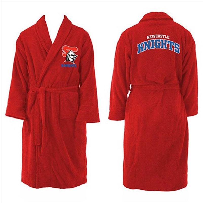 NRL: Knights - Youth Long Sleeve Robe - 6/Product Detail/Apparel