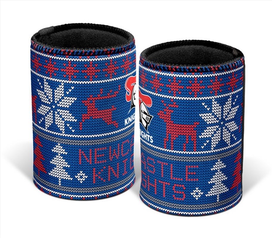 NRL: Knights - Xmas Can Cooler/Product Detail/Coolers & Accessories