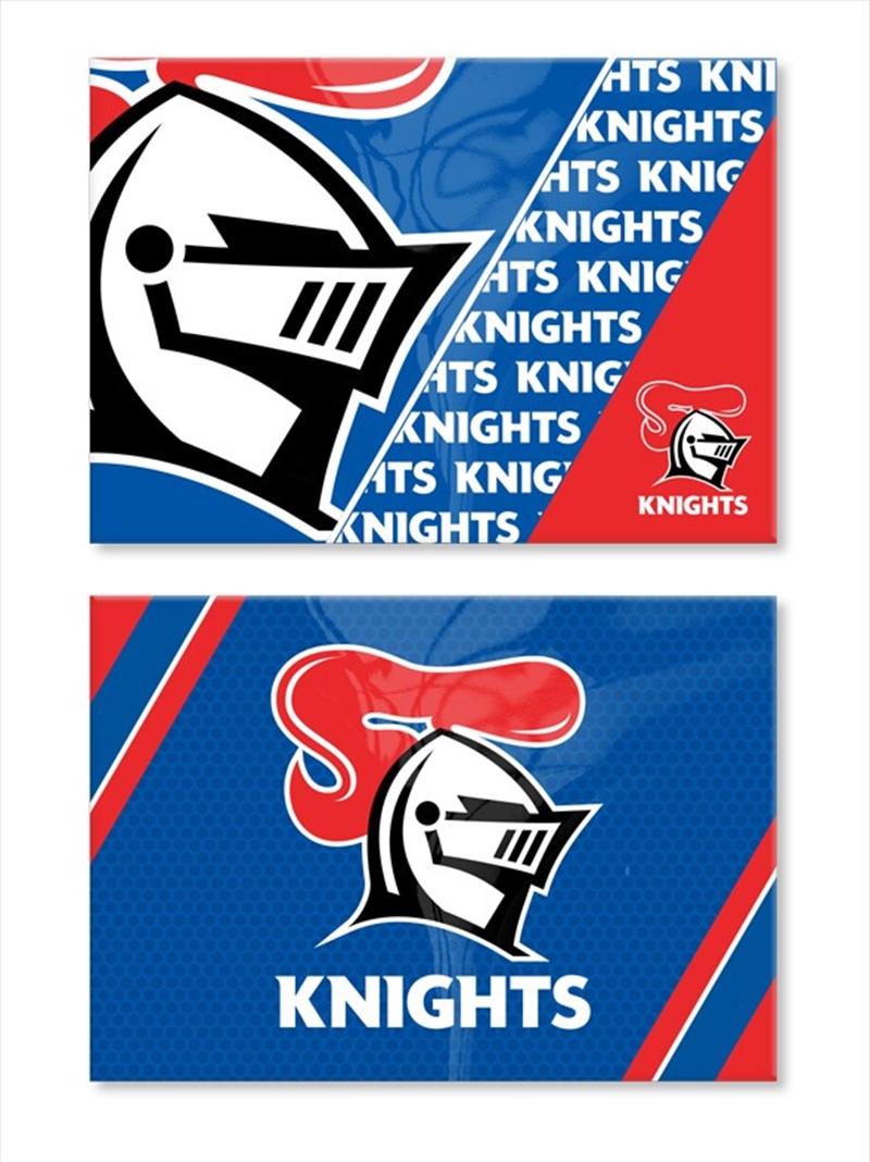 NRL: Knights - Set Of 2 Magnets/Product Detail/Stationery