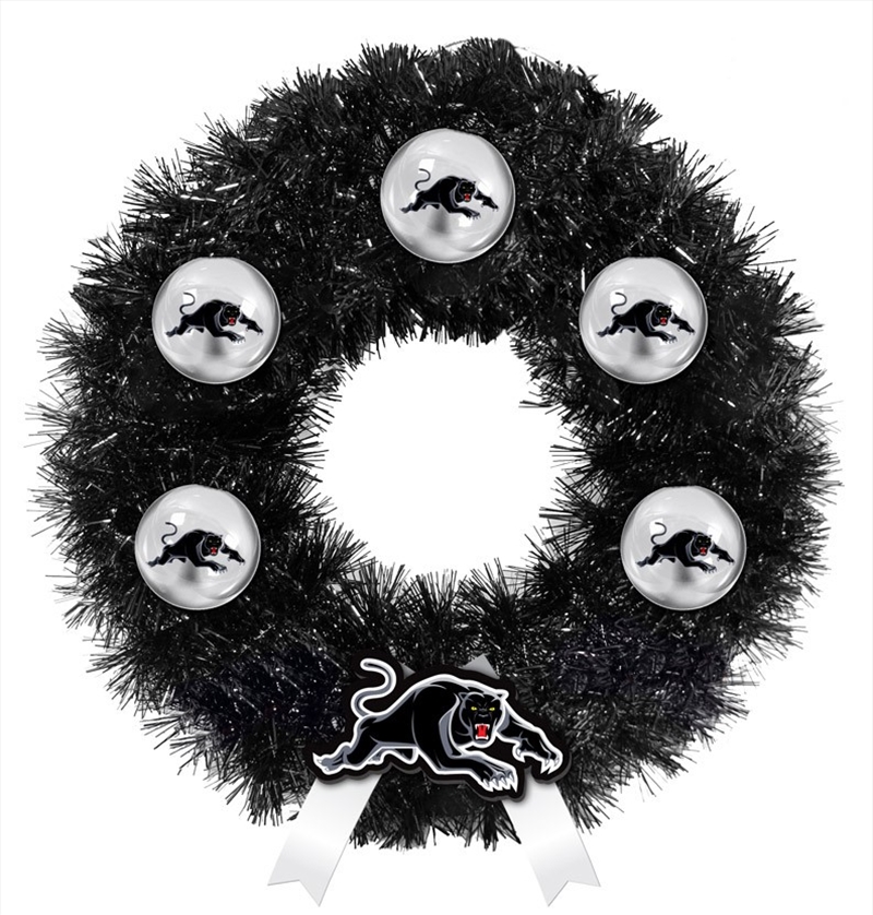 NRL: Panthers - Xmas Wreath/Product Detail/Decor