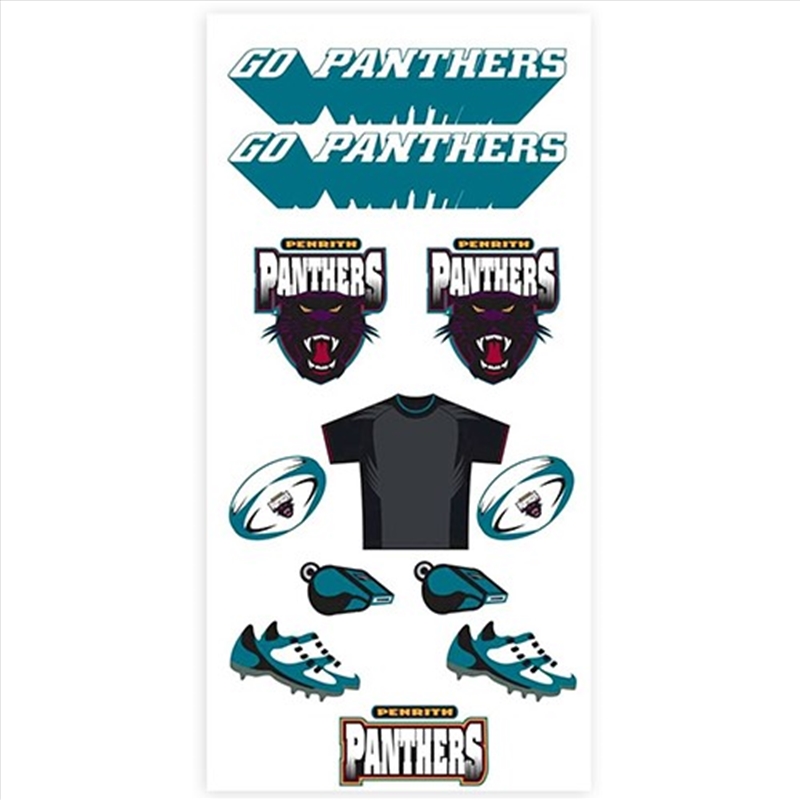 NRL: Panthers - Tattoo Sheet/Product Detail/Stationery