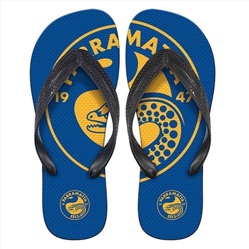 NRL: Parramatta Eels - Thongs - L/Product Detail/Footwear