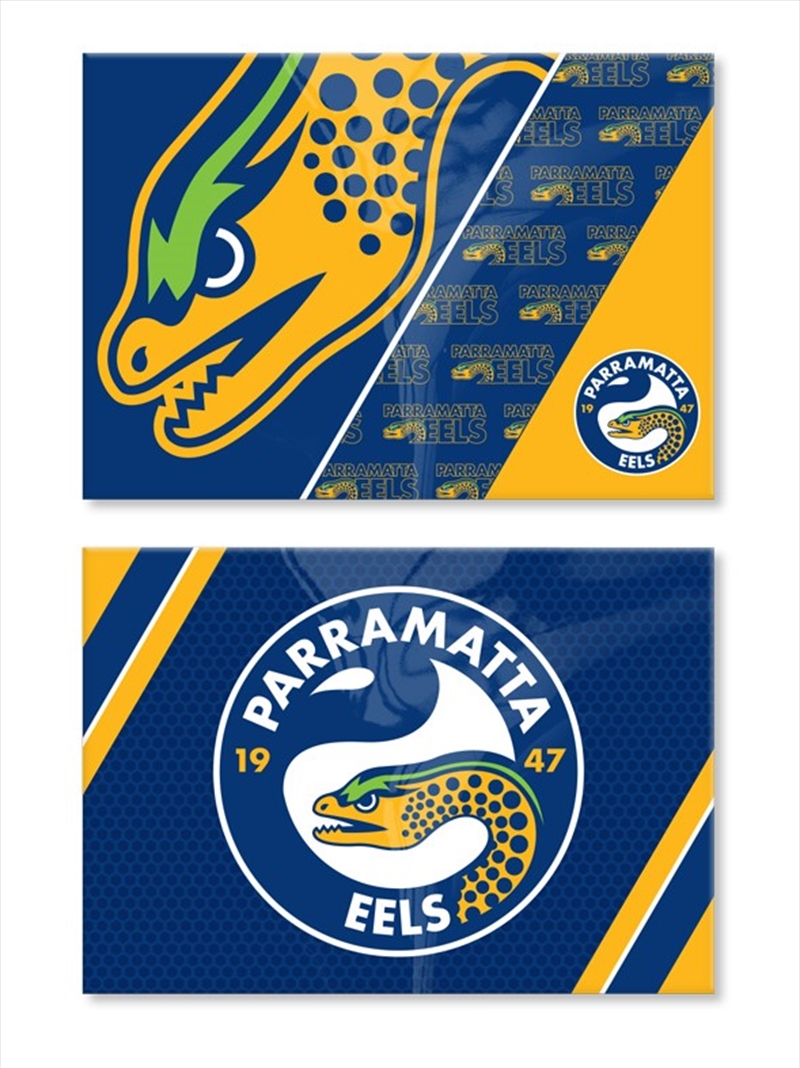 NRL: Parramatta Eels - Set Of 2 Magnets/Product Detail/Stationery