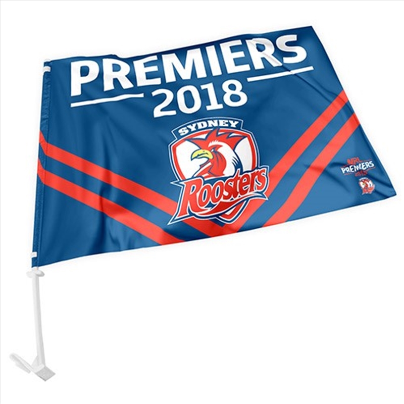 NRL: Roosters - Gf18 Roosters Car Flag- Premiership/Product Detail/Posters & Prints
