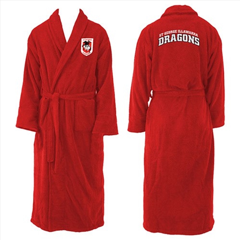 NRL: St George Dragons - Mens Long Sleeve Robe/Product Detail/Apparel
