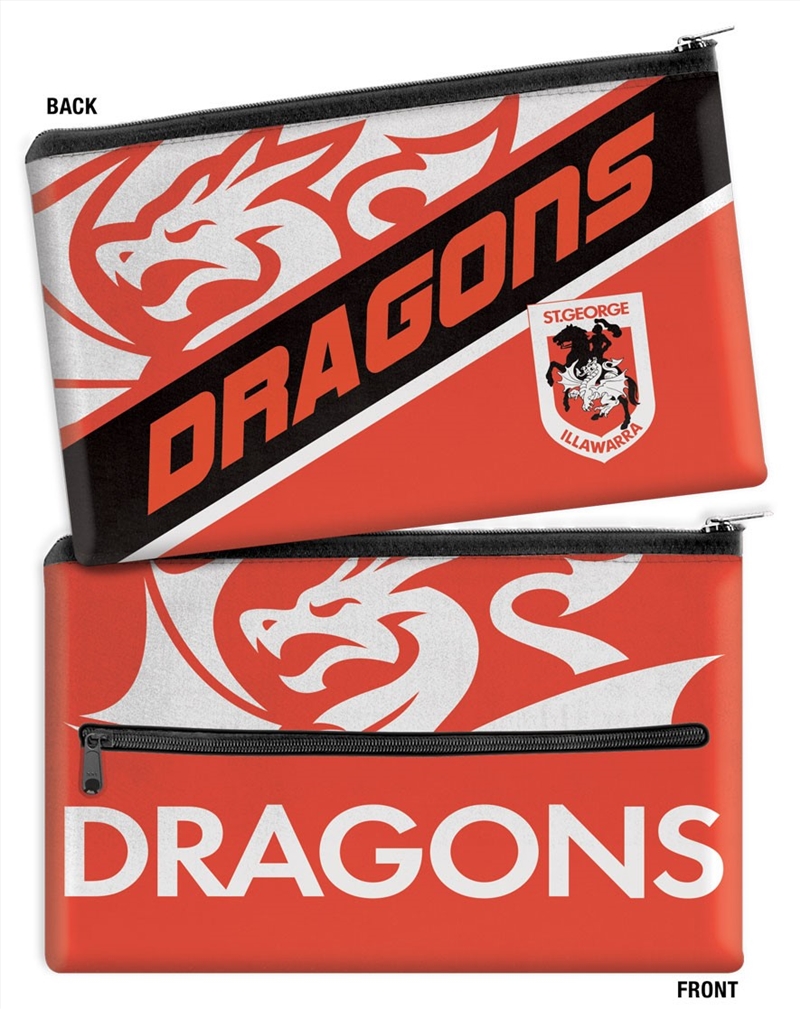 NRL: St George Dragons - Large Pencil Case/Product Detail/Pencil Cases