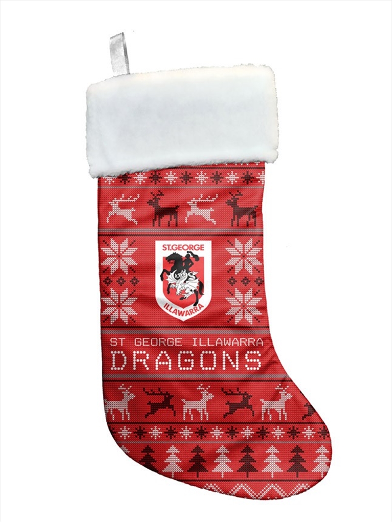 NRL: St George Dragons - Xmas Stocking/Product Detail/Decor