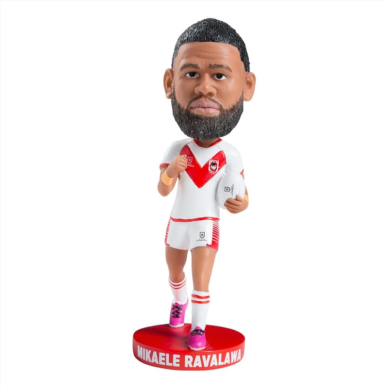 NRL: St George Dragons - Bobblehead: Mikaele Ravalawa/Product Detail/Figurines
