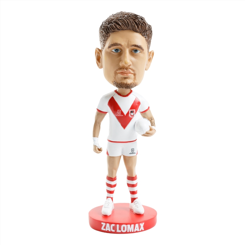 NRL: St George Dragons - Drag Bobblehead: Zac Lomax/Product Detail/Figurines