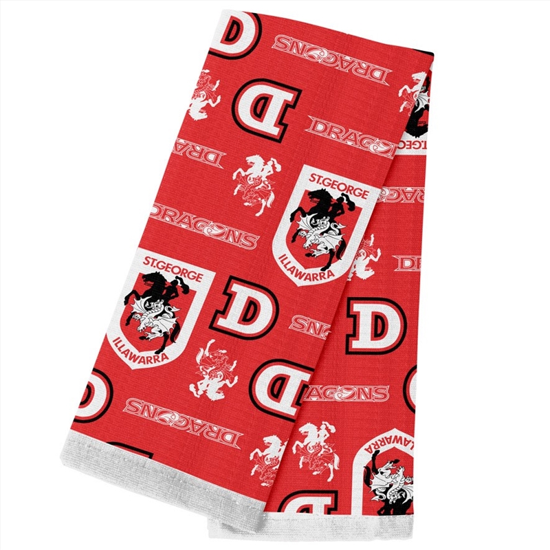 NRL: St George Dragons - Tea Towel/Product Detail/Kitchenware
