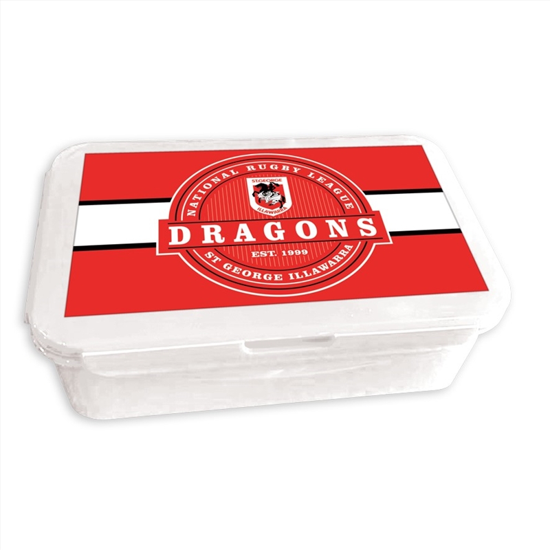 NRL: St George Dragons - Bento Lunch Box/Product Detail/Lunchboxes