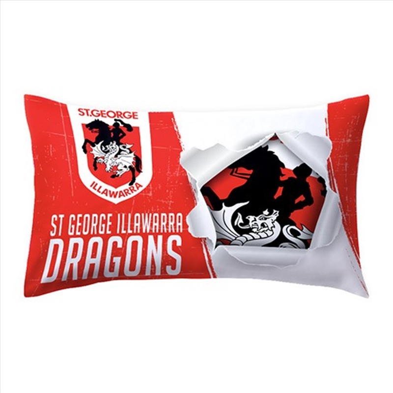 NRL: St George Dragons - Single Pillow Case/Product Detail/Manchester