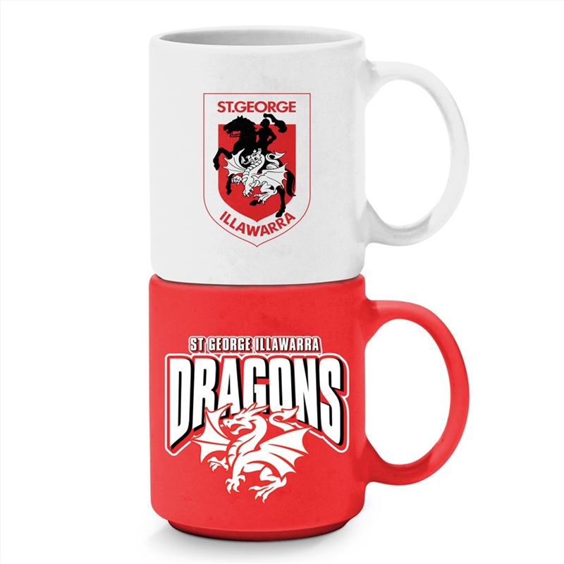NRL: St George Dragons - Stackable Mugs/Product Detail/Mugs