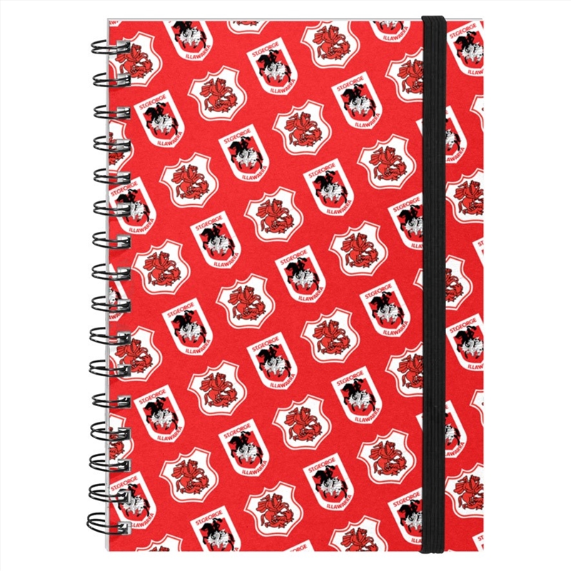 NRL: St George Dragons - Hard Cover Notebook/Product Detail/Notebooks & Journals
