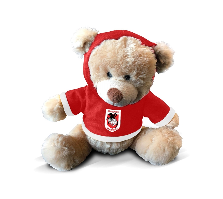 NRL: St George Dragons - Plush Teddy With Hoodie/Product Detail/Plush Toys