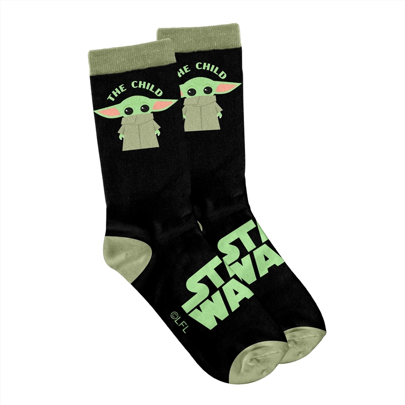 Star Wars - Mandalorian The Child Cartoon Socks/Product Detail/Apparel