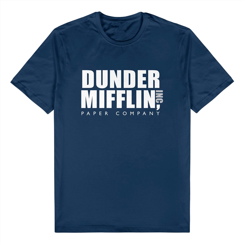 The Office - Dundler Mifflin Logo Tee - S/Product Detail/Shirts