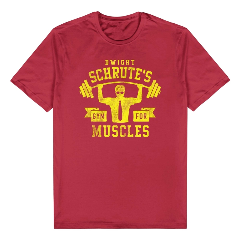 The Office - Dwight Gym Muscles Tee - 2Xl/Product Detail/Shirts