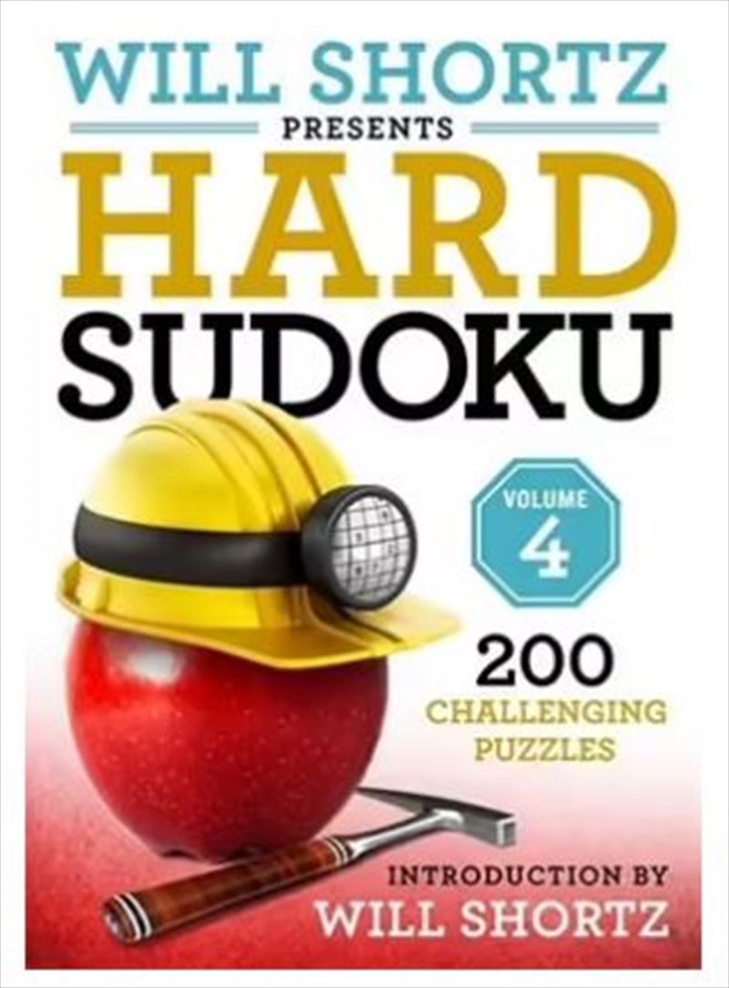 Will Shortz Presents Hard Sudoku Volume 4/Product Detail/Adults Activity Books