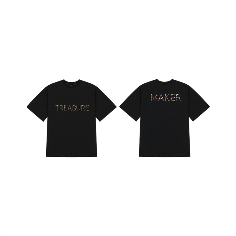 Treasure - Pleasure Special Mini Album Official Md Dot T-Shirt M/Product Detail/KPOP Merch