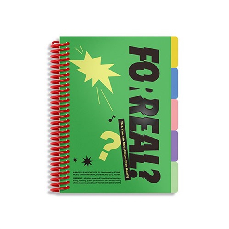 Tnx - 4th Mini Album [For Real?]/Product Detail/World