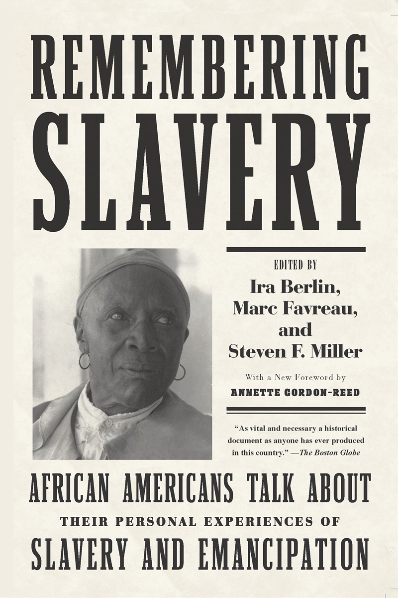 Remembering Slavery/Product Detail/History