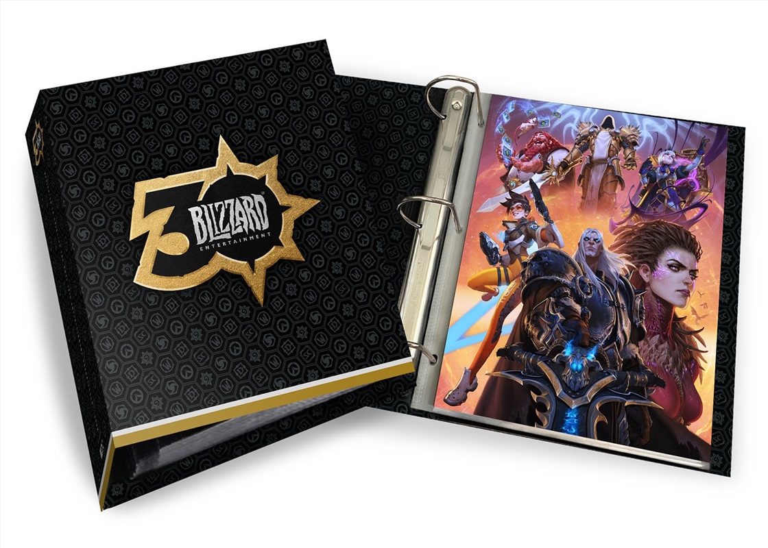 The Blizzard 30th Anniversary Print Portfolio Binder W/Exclusive Print/Product Detail/Business Leadership & Management