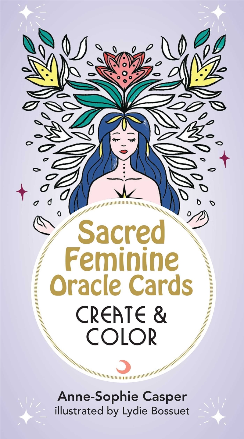Sacred Feminine Oracle Cards: Create And Color/Product Detail/Family & Health