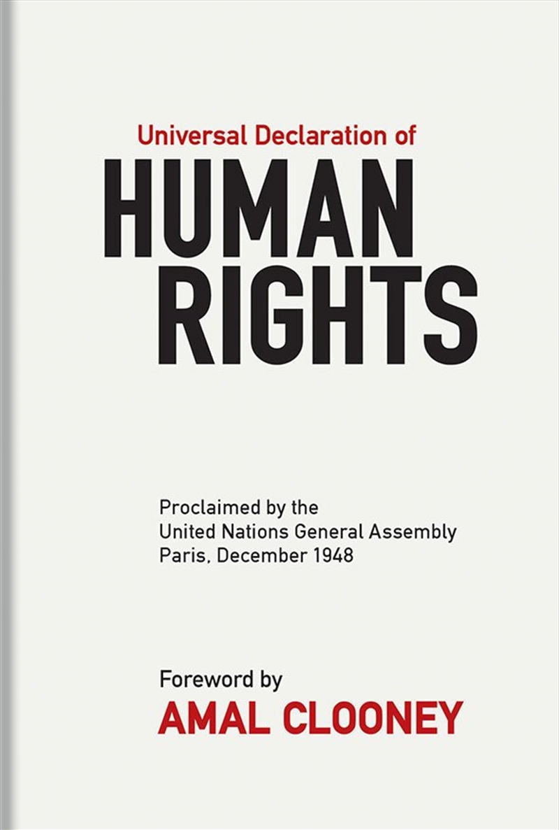 Universal Declaration of Human Rights/Product Detail/Politics & Government