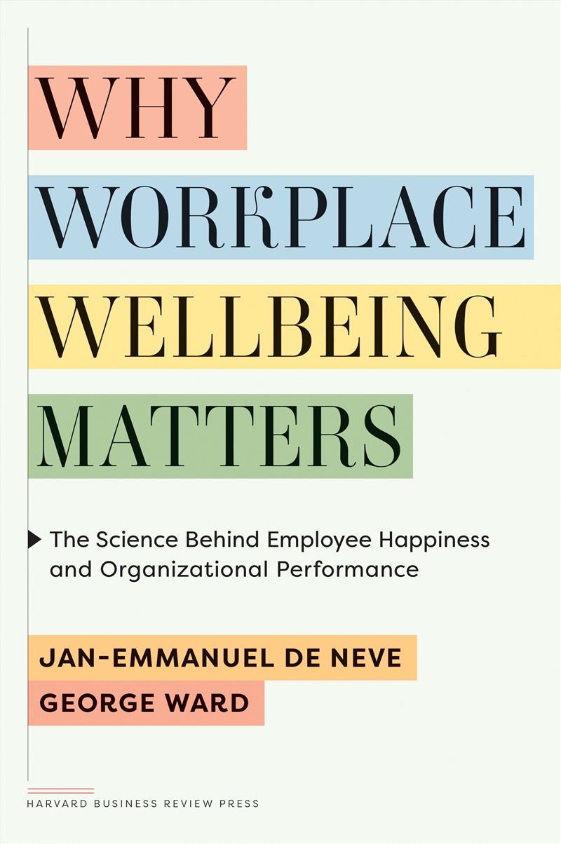 Why Workplace Wellbeing Matters/Product Detail/Business Leadership & Management