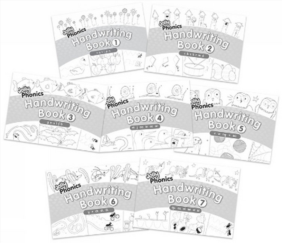 Jolly Phonics Handwriting Books Complete Set (1-7)/Product Detail/Children