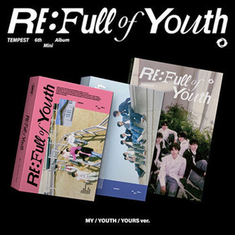 Tempest - Re: Full Of Youth 6th Mini Album Standard Set/Product Detail/KPOP Merch