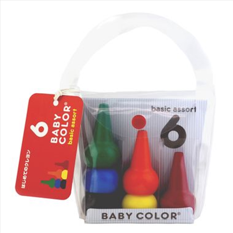 Baby Color Stackable Crayons basic 6/Product Detail/Toys