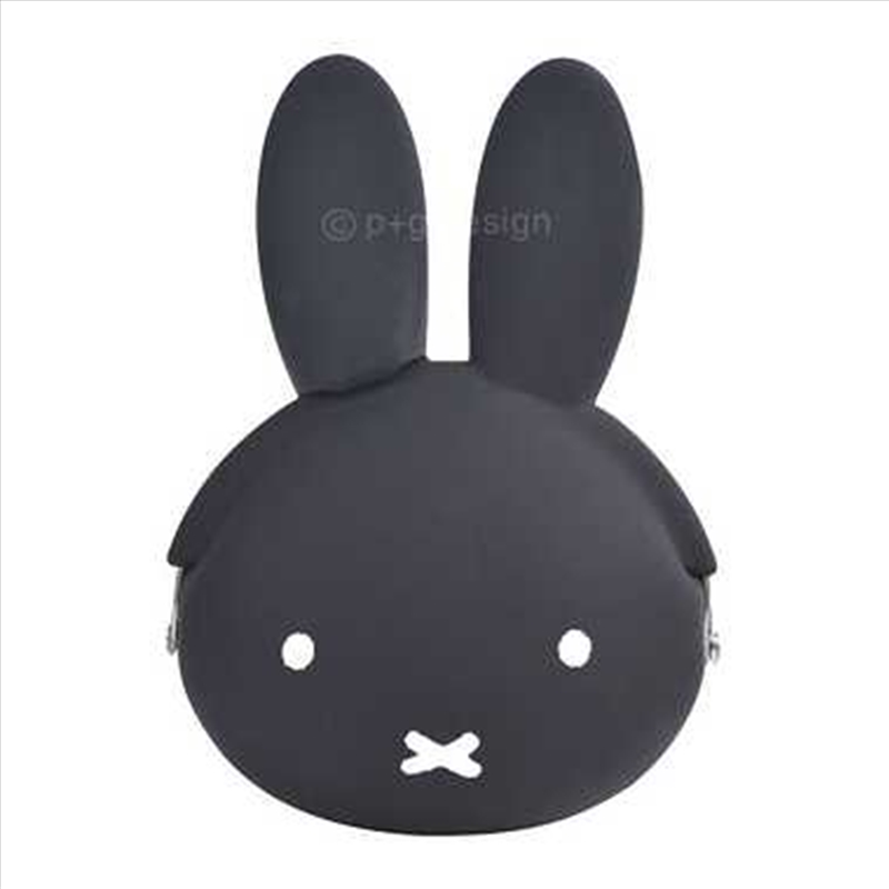 Pochibi Miffy Head Black Coin Purse/Product Detail/Bags