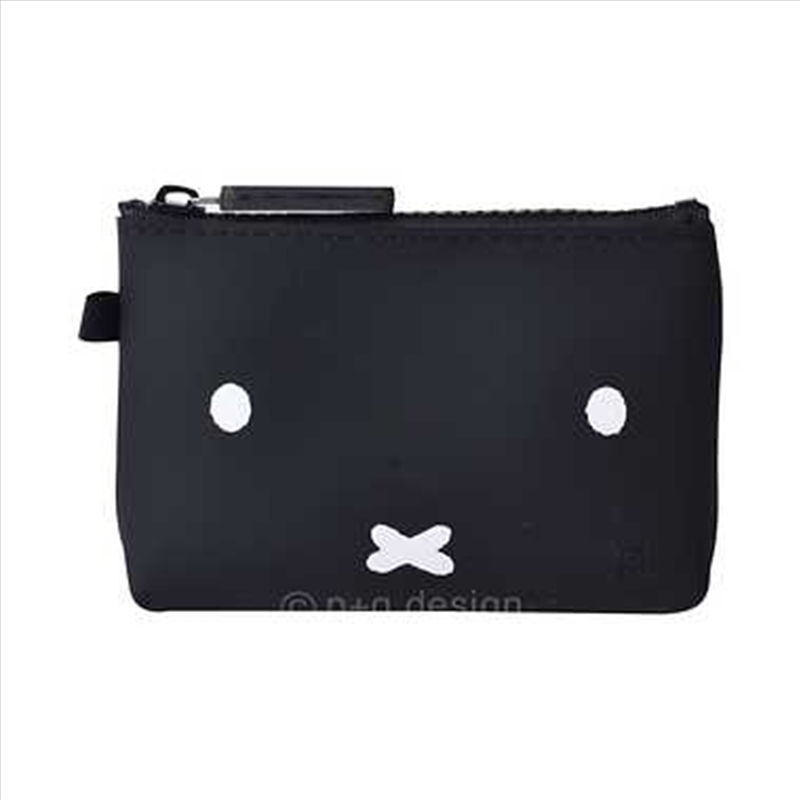 Miffy Face Black Zipper Pouch/Product Detail/Bags