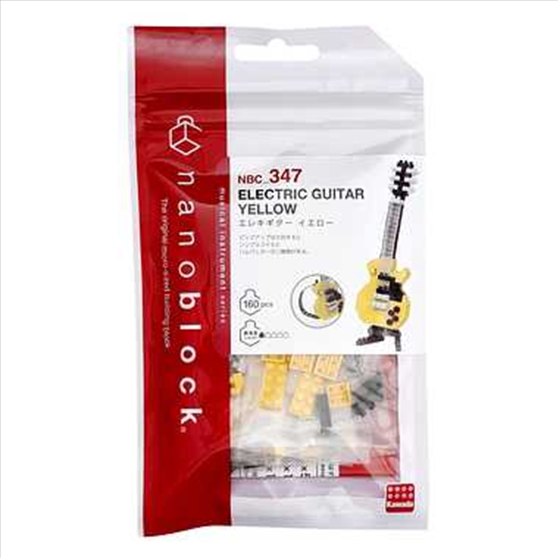 nanoblock - Electric Guitar Yellow/Product Detail/Toys