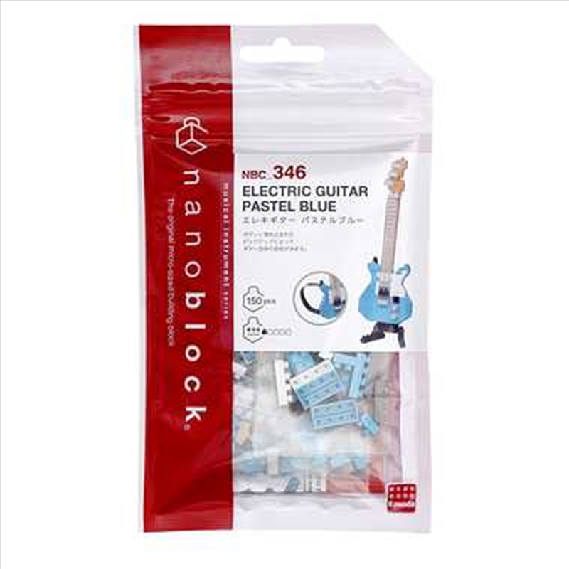 nanoblock - Electric Guitar Pastel Blue/Product Detail/Toys