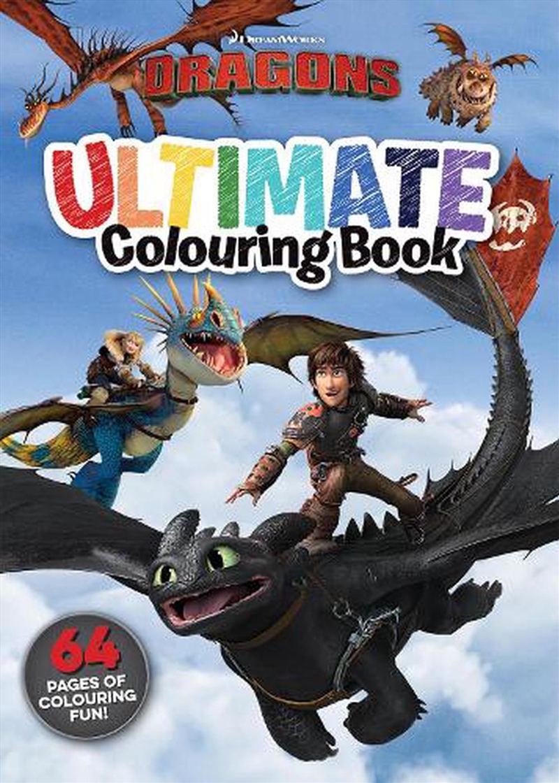 Dragons: Ultimate Colouring Book (Dreamworks)/Product Detail/Kids Colouring